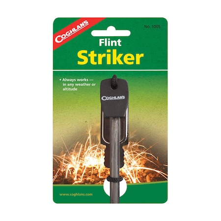 Coghlans Coghlan's Black Flint Striker 3-7/8 in. H X 5/16 in. W X 3.625 in. L 1 pk 1005